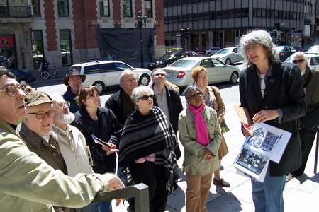 Ingrid Birker demonstrates